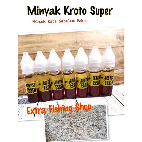 Jual Minyak Kroto Super Red Fish Di Lapak Extra Fishing Shop Bukalapak