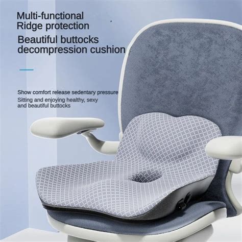 Coj N Ortop Dico De Espuma Para Asiento Almohada Grande Para Coxis Con