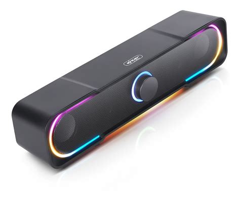 Soundbar Som Para Casa Mini Sound Bar Gamer Led Rgb Potente Frete Gr Tis