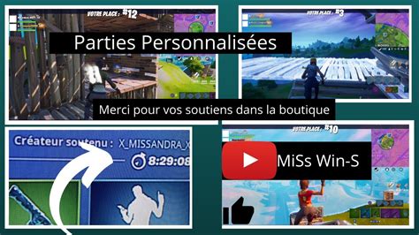 Live Parties Personnali Es Ouvert Tous Sans R Gle Fortnite