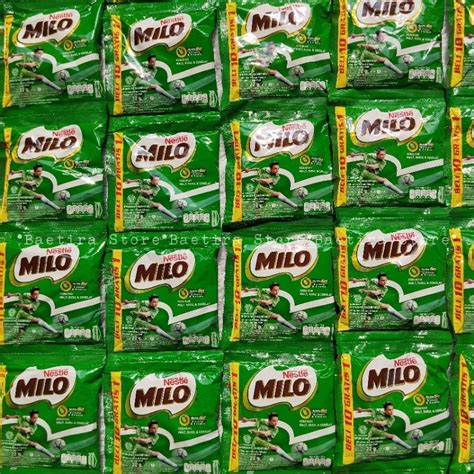 Jual NESTLE MILO 11 SACHET 3IN1 ACTIVE GO SACHET RENCENG Shopee