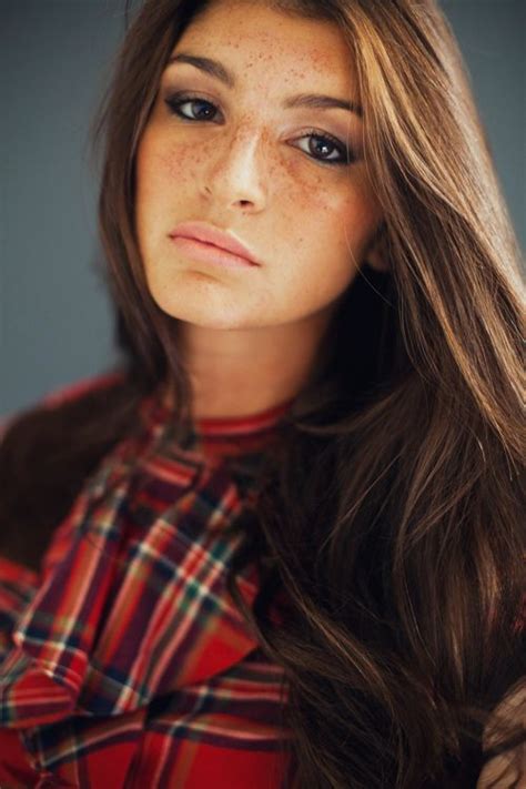 By Marisa Chafetz Brown Hair And Freckles Brunette Hair Color