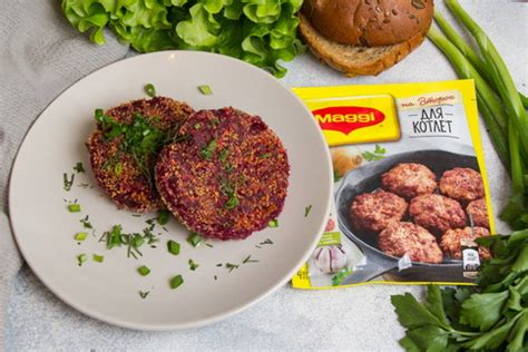Свекольные котлеты - рецепт приготовления с фото от Maggi.ru