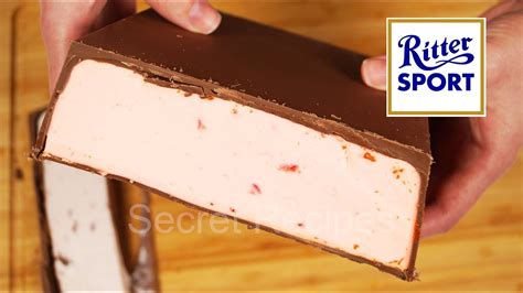 Огромная шоколадка Риттер Спорт клубника йогурт | Ritter Sport ...