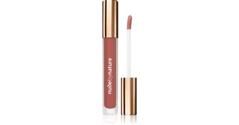 Nude by Nature Satin Liquid Lipstick Rouge à lèvres crémeux au fini satiné notino be