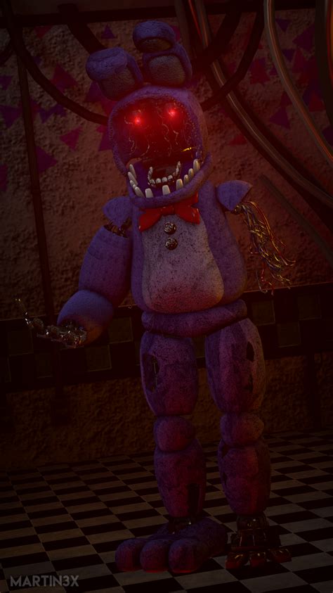 Fnaf Sfm 2 Withered Bonnie By Martin3x On Deviantart