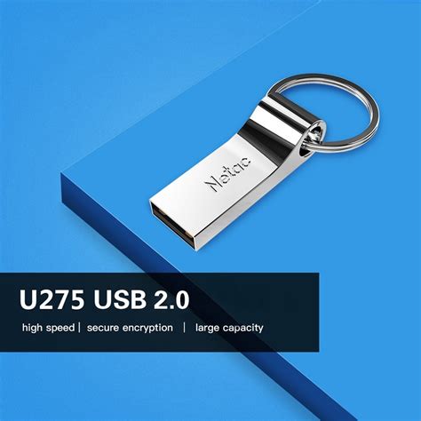 Netac U275 16GB USB 2.0 Secure Encryption Aluminum Alloy U Disk ...
