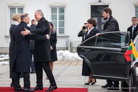 Prezydenci Polski I Litwy Spotkali Si W Warszawie