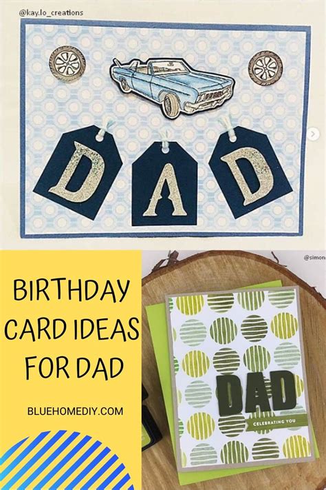 Handmade Birthday Cards Designs For Dad