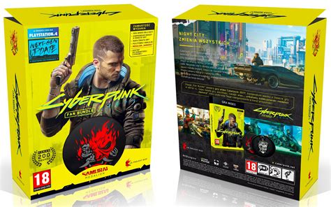 Cyberpunk 2077 Na PS4 PS5 XBOX Medalion 4 Dodatki Fizyczne Za