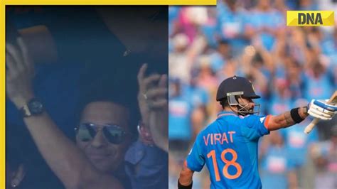 Couldnt Be Happier Sachin Tendulkar Reacts To Virat Kohli S Th