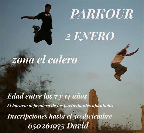 Parkour En Nanclares Ltimos D As Para Inscribirte