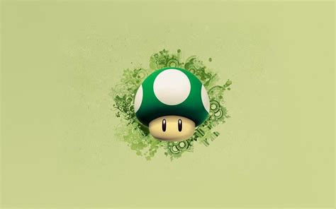 Mario Mushroom Background