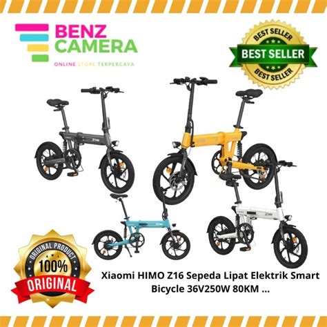 Jual Himo Z16 Smart Electric Bicycle Sepeda Lipat Shopee Indonesia