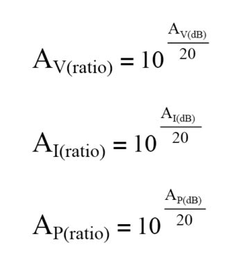 convert-decibel-gain-equation | TechnoCrazed