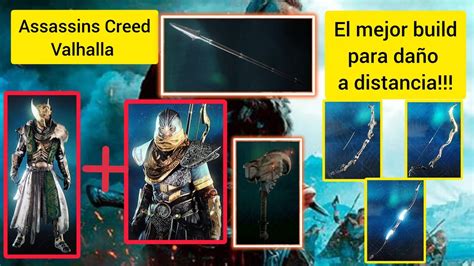 Assassin Creed Valhalla El Mejor Build Para Daño A Distancia Youtube