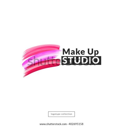 Makeup Studio Logo Design Template Vector Stock Vector (Royalty Free ...