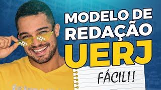 Estrutura da Redação modelo UERJ fácil em mapas menta Doovi