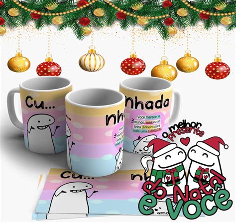 Caneca De Porcelana Personaliz Legais Meme Figurinha Flork Elo