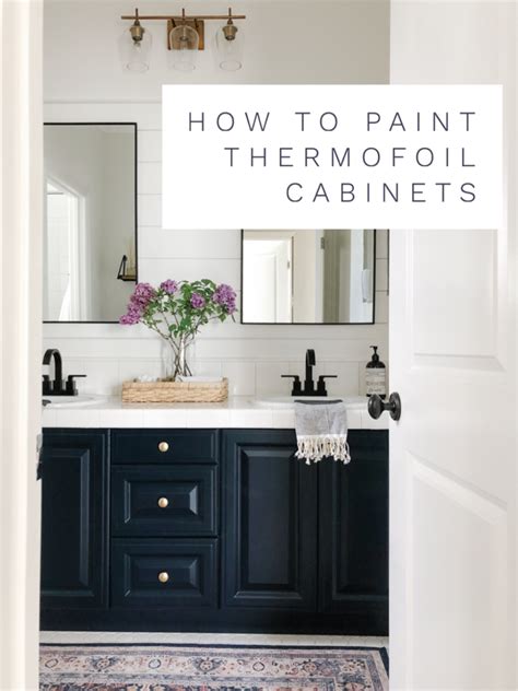 How To Paint Formica Bathroom Cabinets