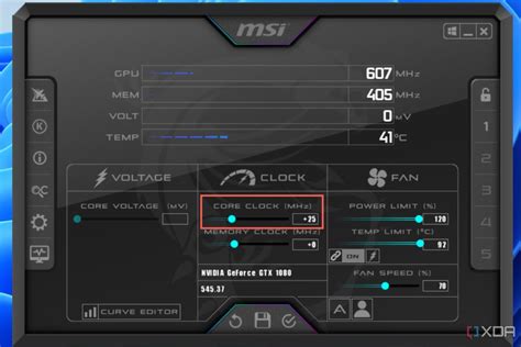 Comment Utiliser Msi Afterburner Pour Overclocker Et Surveiller Votre Pc