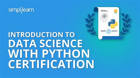 Introduction To Data Science With Python Certification B94