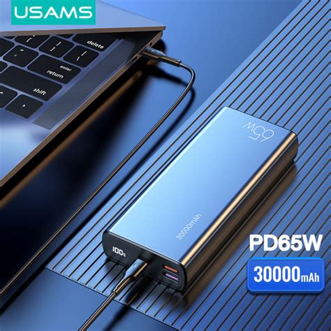 Usams Mah Powerbank Fast Charging Pd W Quick Charge Qc Usb