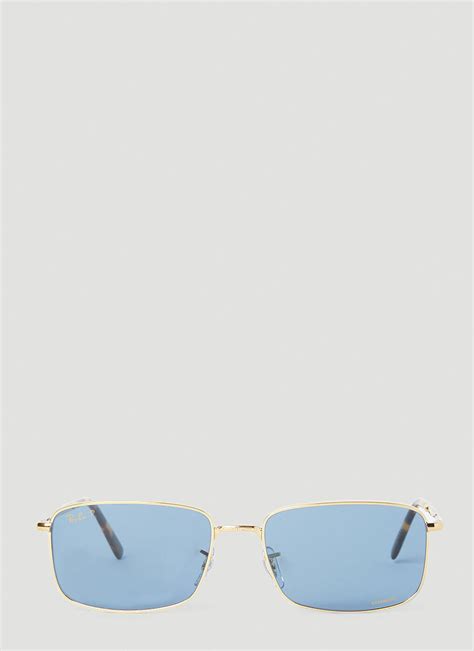 Ray Ban Rb3717 Sunglasses In Gold Ray Ban