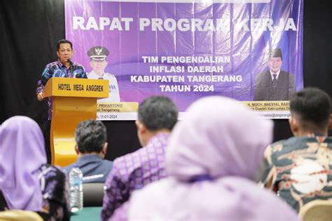 Pj Bupati Angka Inflasi Di Kabupaten Tangerang Masih Di Bawah Nasional