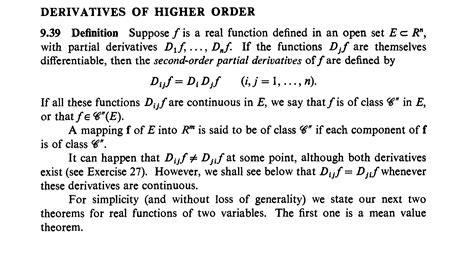 Analysis Theorem Baby Rudin Mathematics Stack Exchange