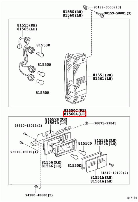 Genuine Landcruiser Series Pzj Kzj Hzj Fzj Bj Rear Lh Bumper Tail