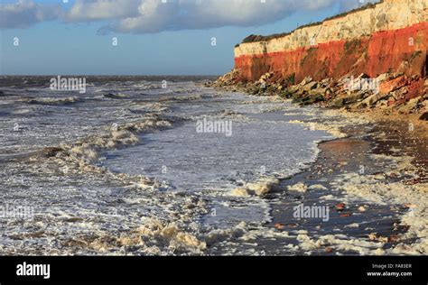 Cliffs At Hunstanton On The Norfolk Coast Stock Photo Alamy