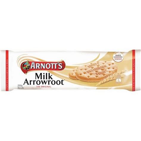 Biscuit Milk Arrowroot 250gm Biscuit Foodlink Australia Foodlink