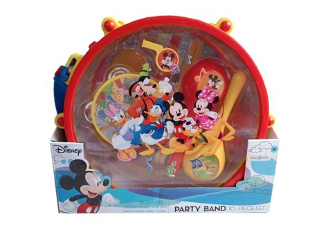 Disney Mickey Mouse Clubhouse Mickey's Party Band 10 Piece Set Music ...