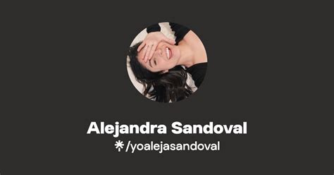 Alejandra Sandoval Instagram Tiktok Linktree