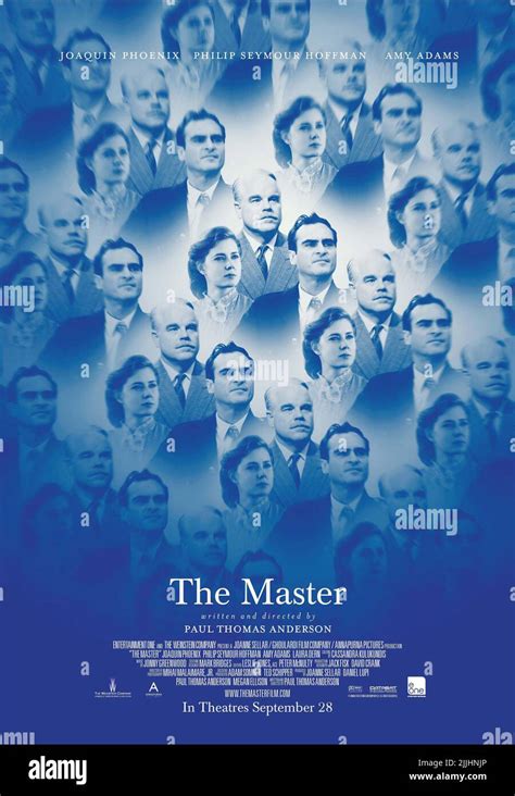 MOVIE POSTER, THE MASTER, 2012 Stock Photo - Alamy