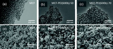 Polyethylenimine Impregnated Siliceous Mesocellular Foam Particles As