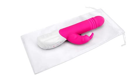 Rabbit Essentials G Spot Thrusting Rabbit Vibrator Throbbing Shaft Hot Pink Ebay