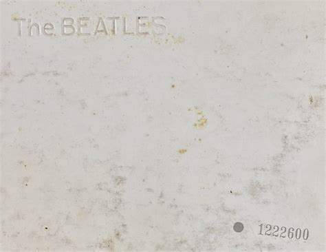 The Beatles “white Album” 1968 First Jacksonville Embossed And Numbered