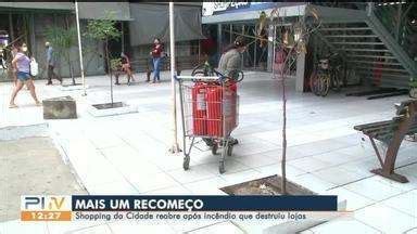 Pitv Edi O Shopping Da Cidade Reabre Ap S Inc Ndio Que Destruiu