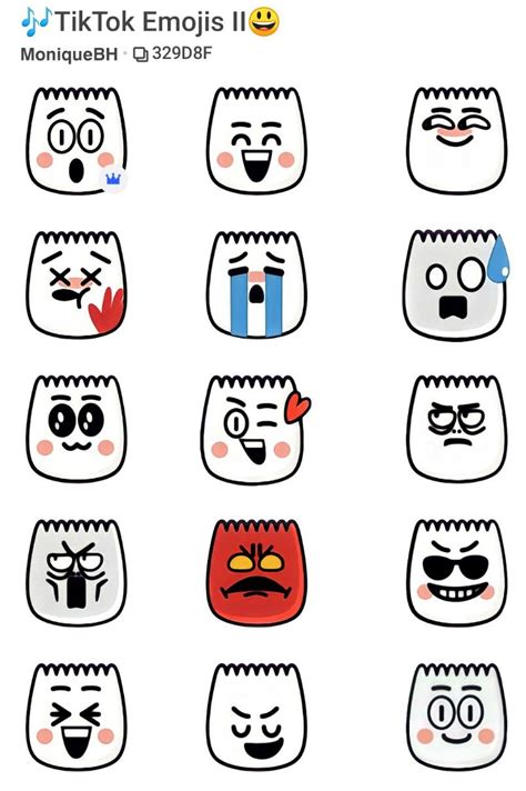 stiker emoji tiktok