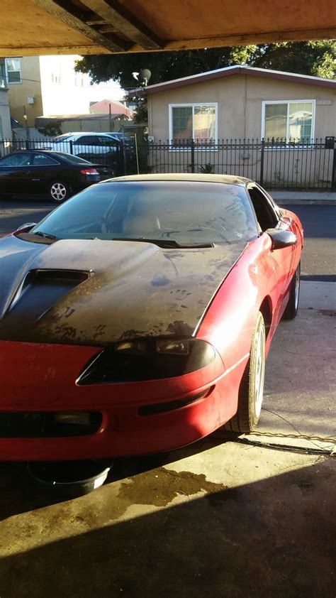 93 97 Camaro Ss Hood Bolt On Fiberglass 46 Off