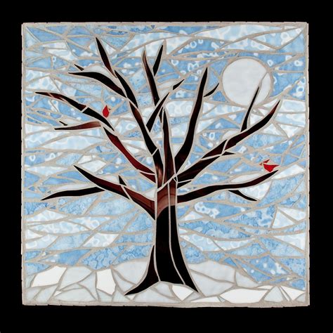 Mosaic Trees On Pinterest Mosaics Mosaic Art And Stained Glass