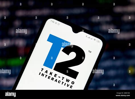 In This Photo Illustration The Take Two Interactive Software Logo Seen