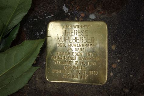 Der Erste Stolperstein In Reit Im Winkl Initiative F R