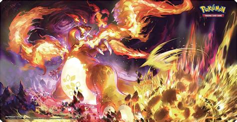 Pokemon TCG Sword Shield Ultra Premium Collection Charizard Playmat