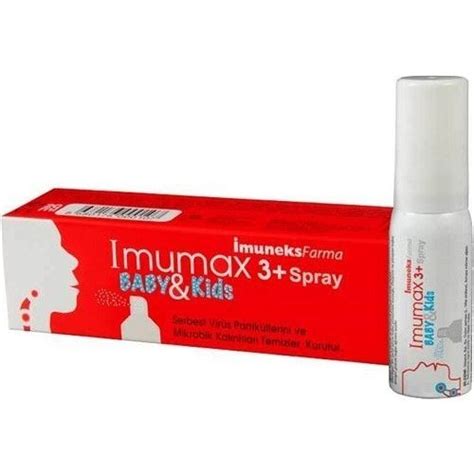 Imuneks - Imumax 3+ Spray Baby&Kids 20 ml | Fiyatı Özellikleri ve ...