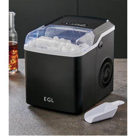 EGL | Ice Cube Maker 1.3L | Black | FRASERS