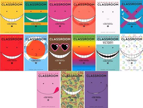 Assassination Classroom Manga Series Collection Set Books 1 15 By Yusei