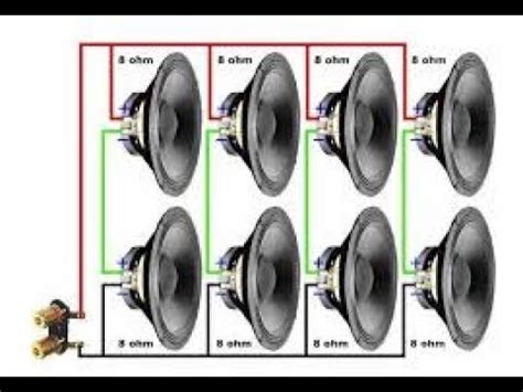 Como Conectar Bocinas O Subwoofer En Serie Y Paralelo YouTube